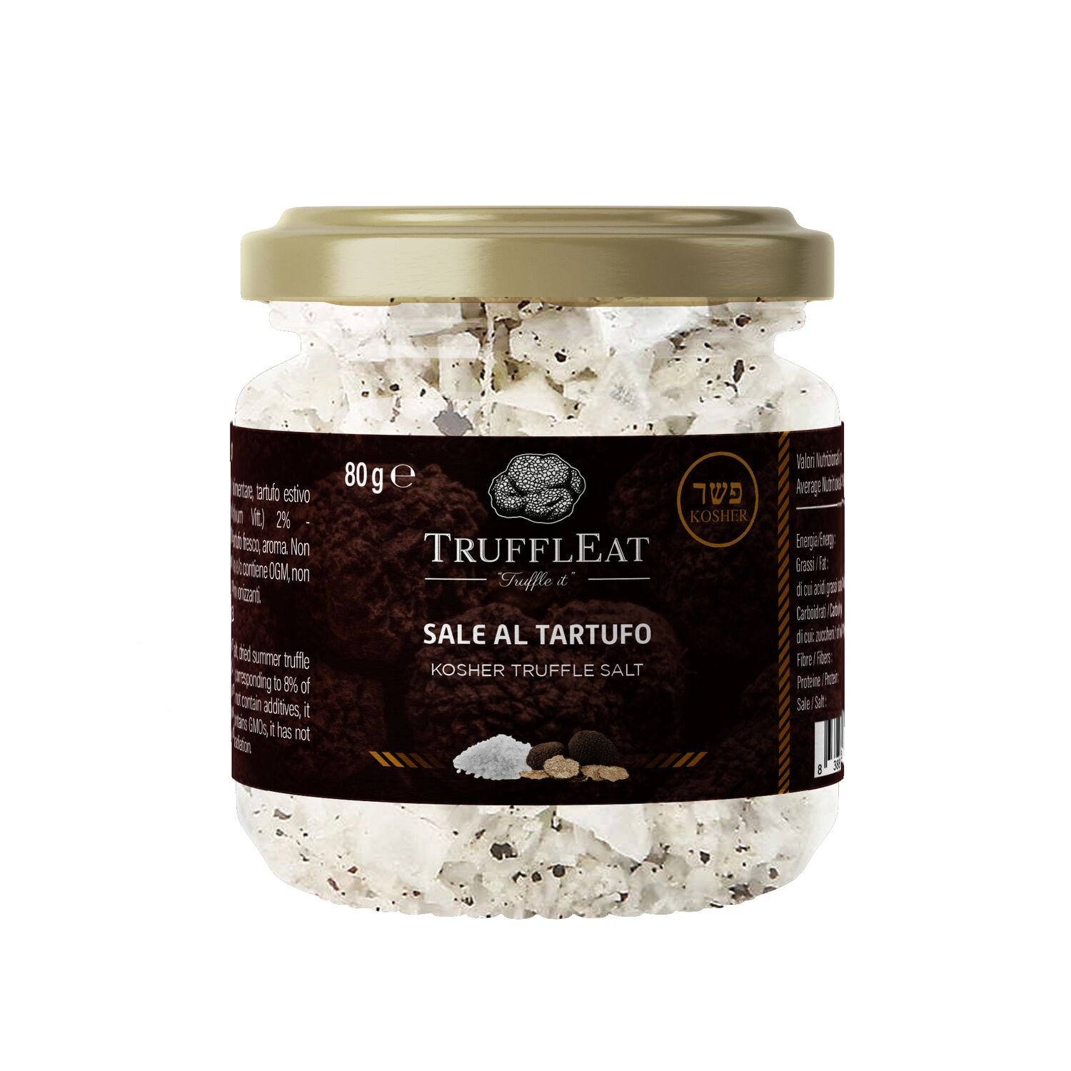 Kosher truffle salt 80 gr - TrufflEat