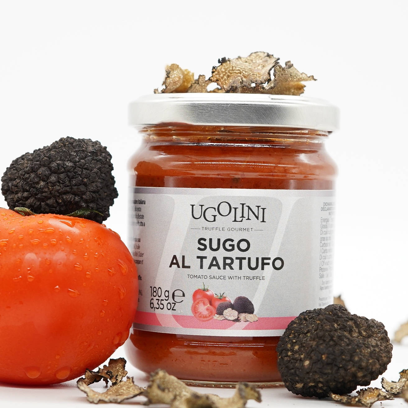 Black truffle sauce 180 gr - Ugolini Gourmet