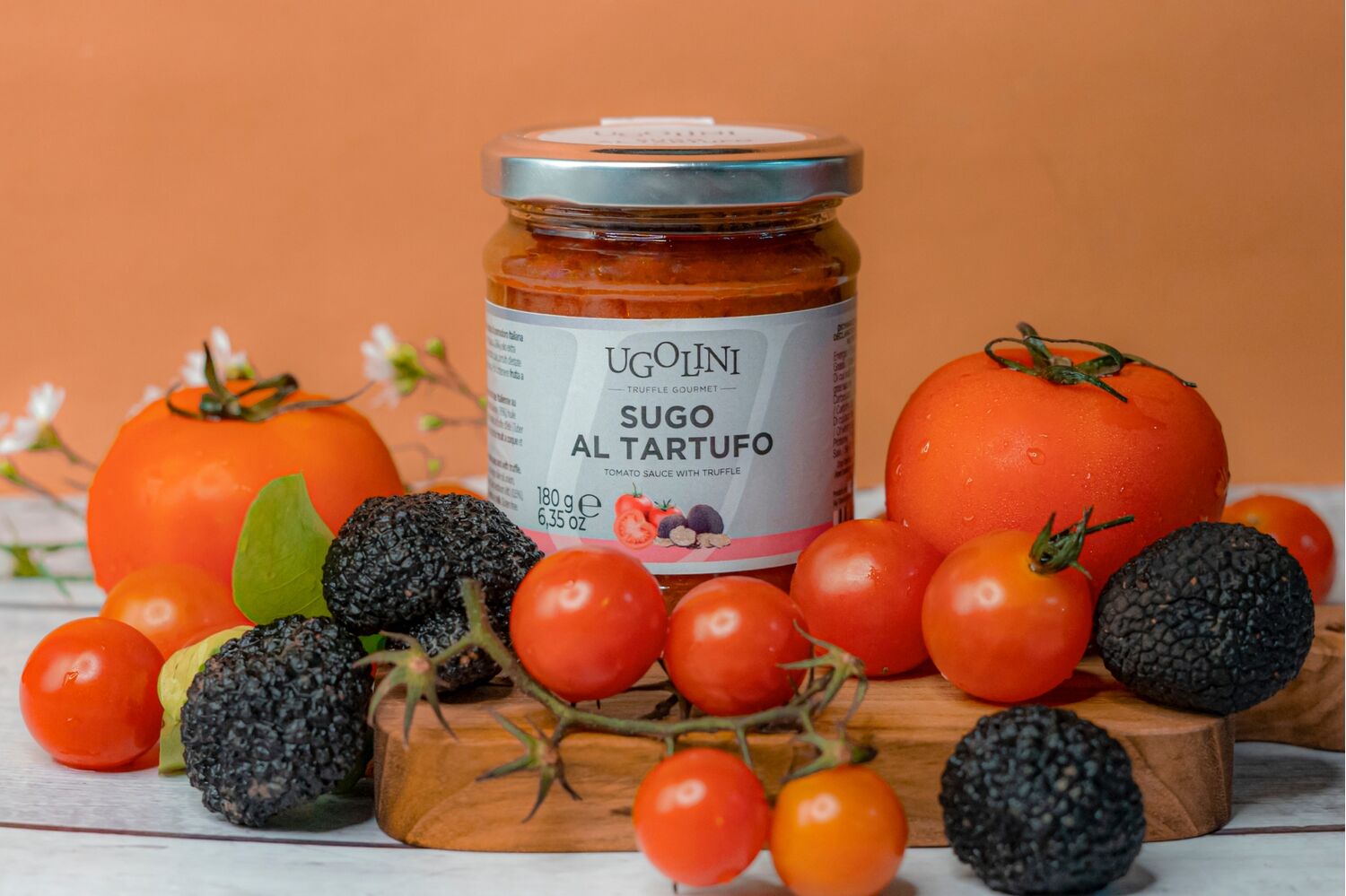 Black truffle sauce 180 gr - Ugolini Gourmet