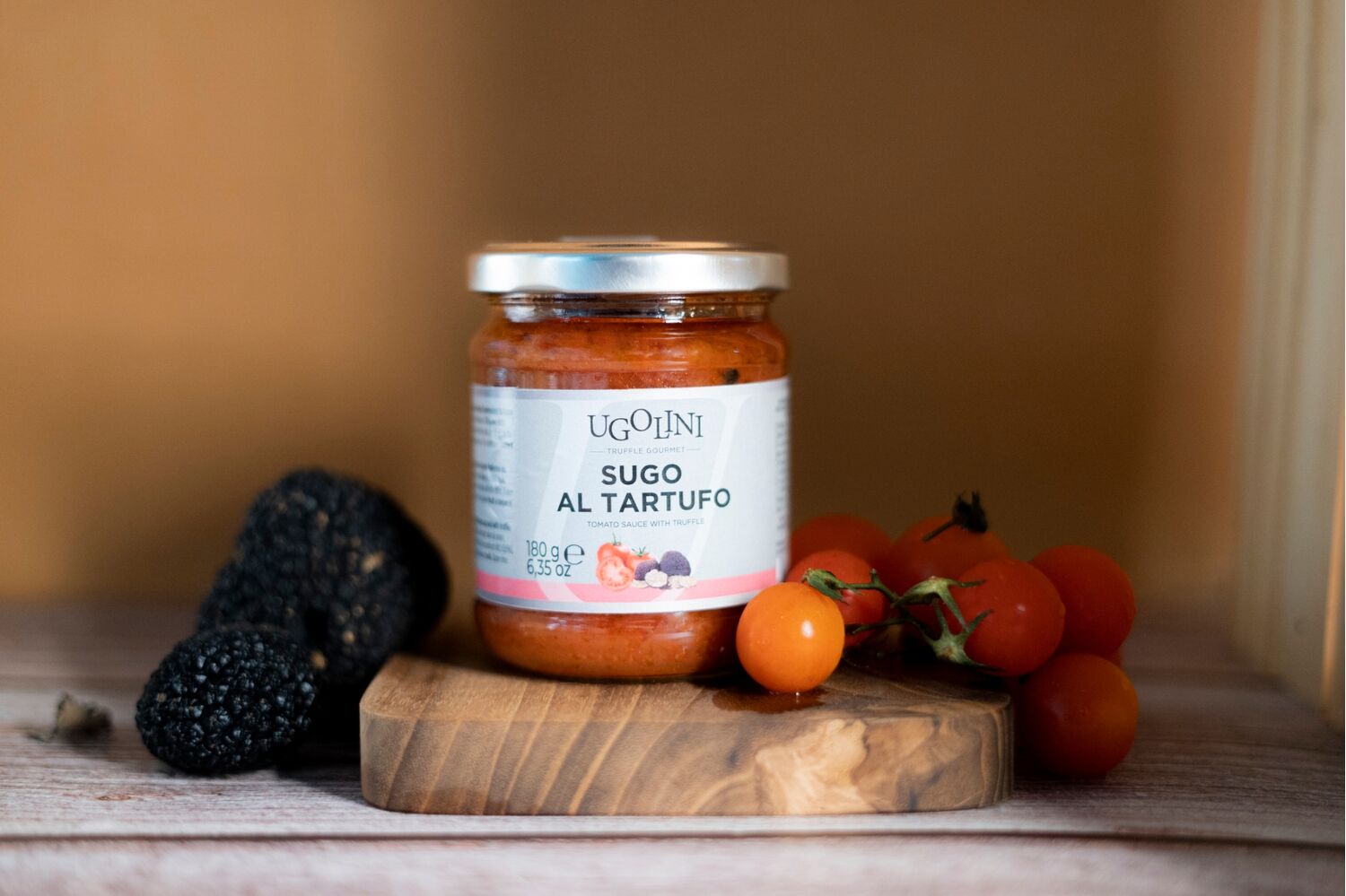 Black truffle sauce 180 gr - Ugolini Gourmet