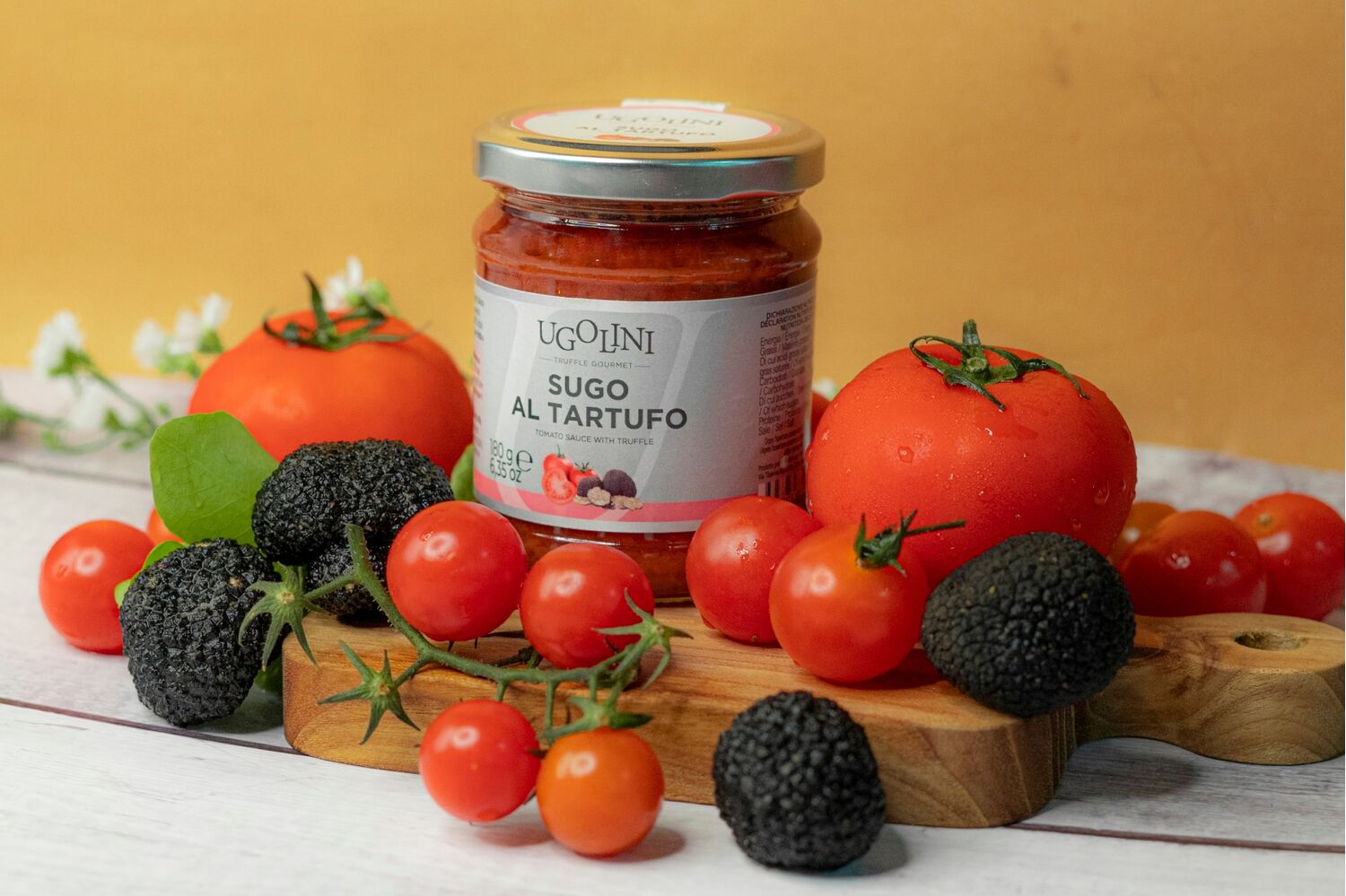 Black truffle sauce 180 gr - Ugolini Gourmet