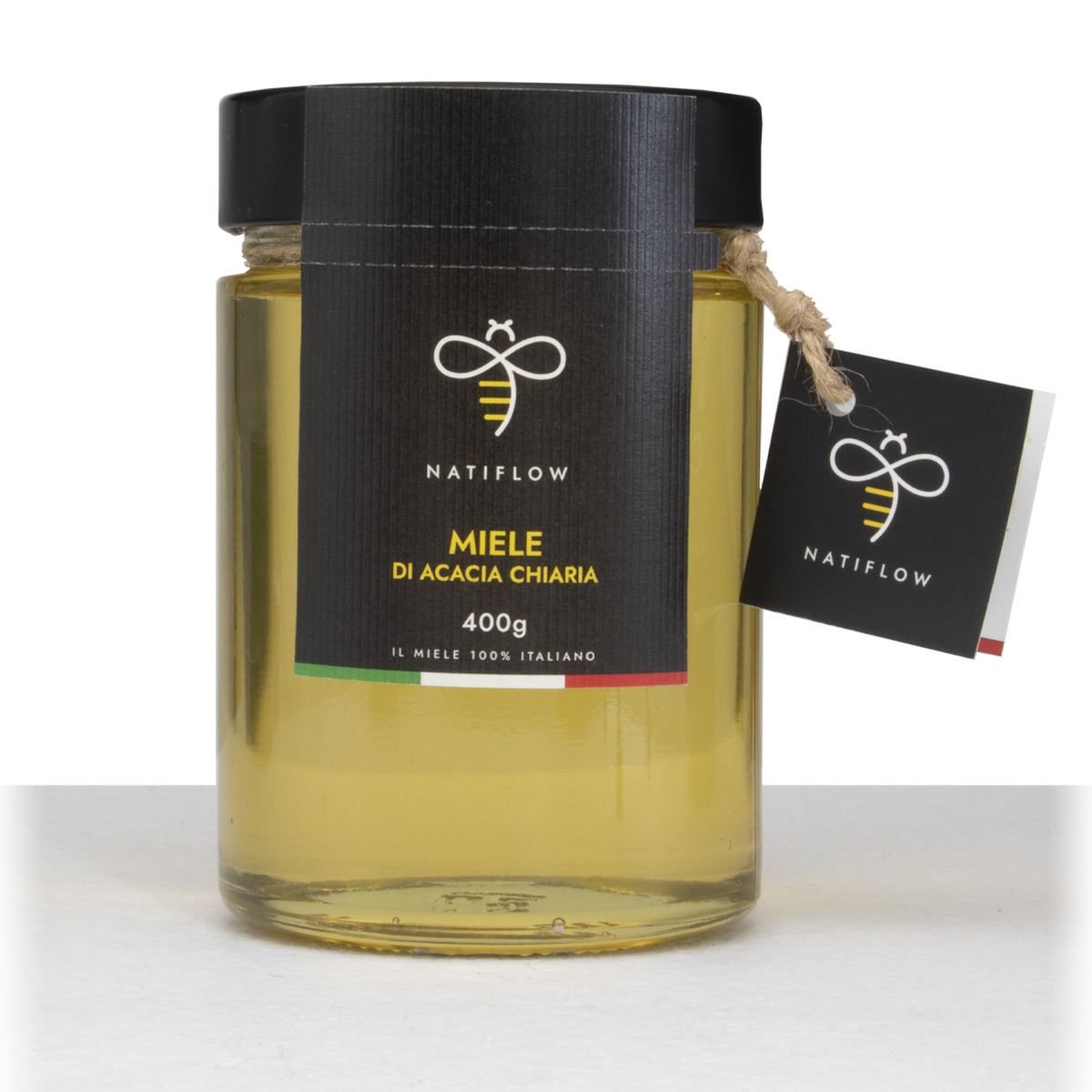 Miele di Acacia Chiaria 400 g - Natiflow