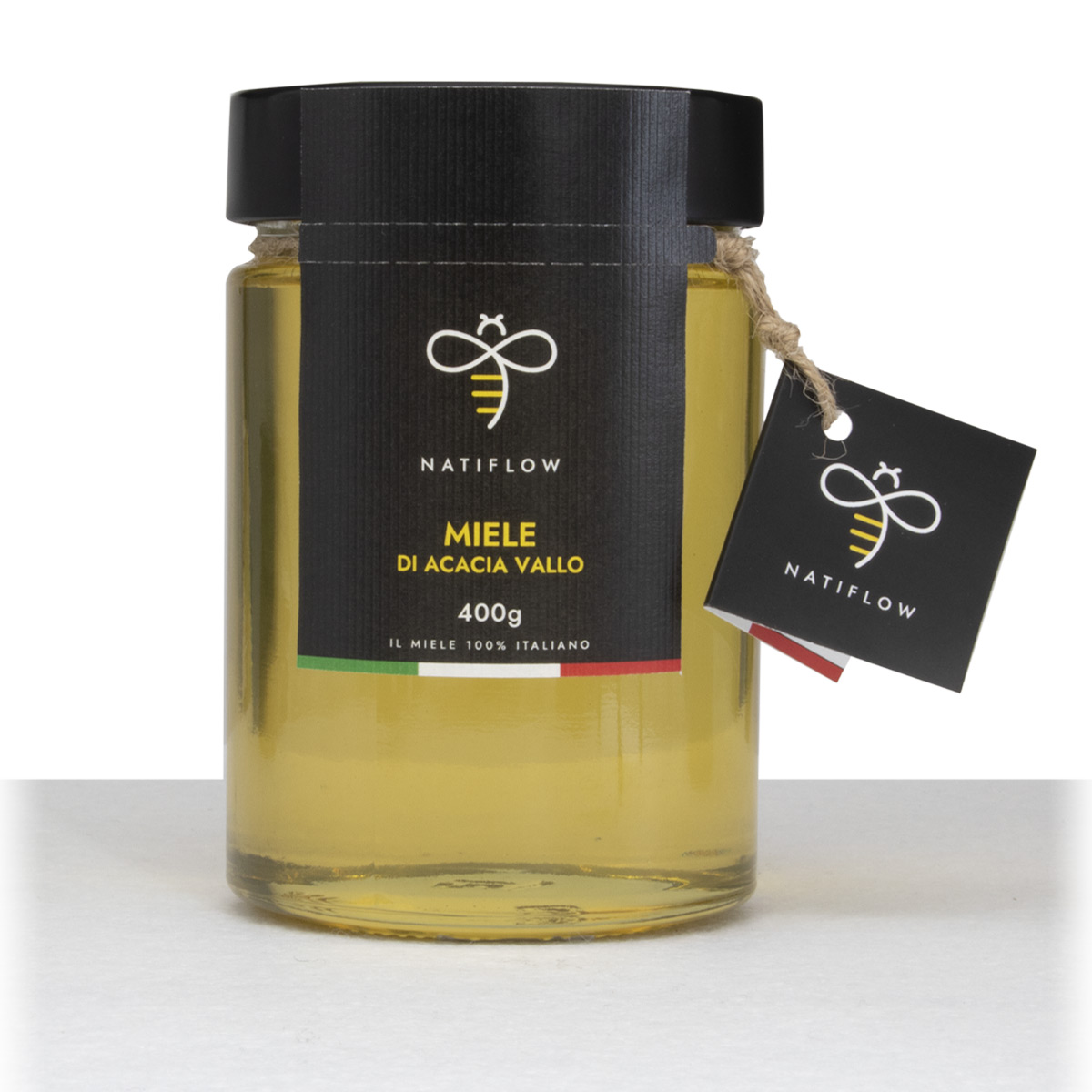 Miele di Acacia Vallo 400 g - Natiflow
