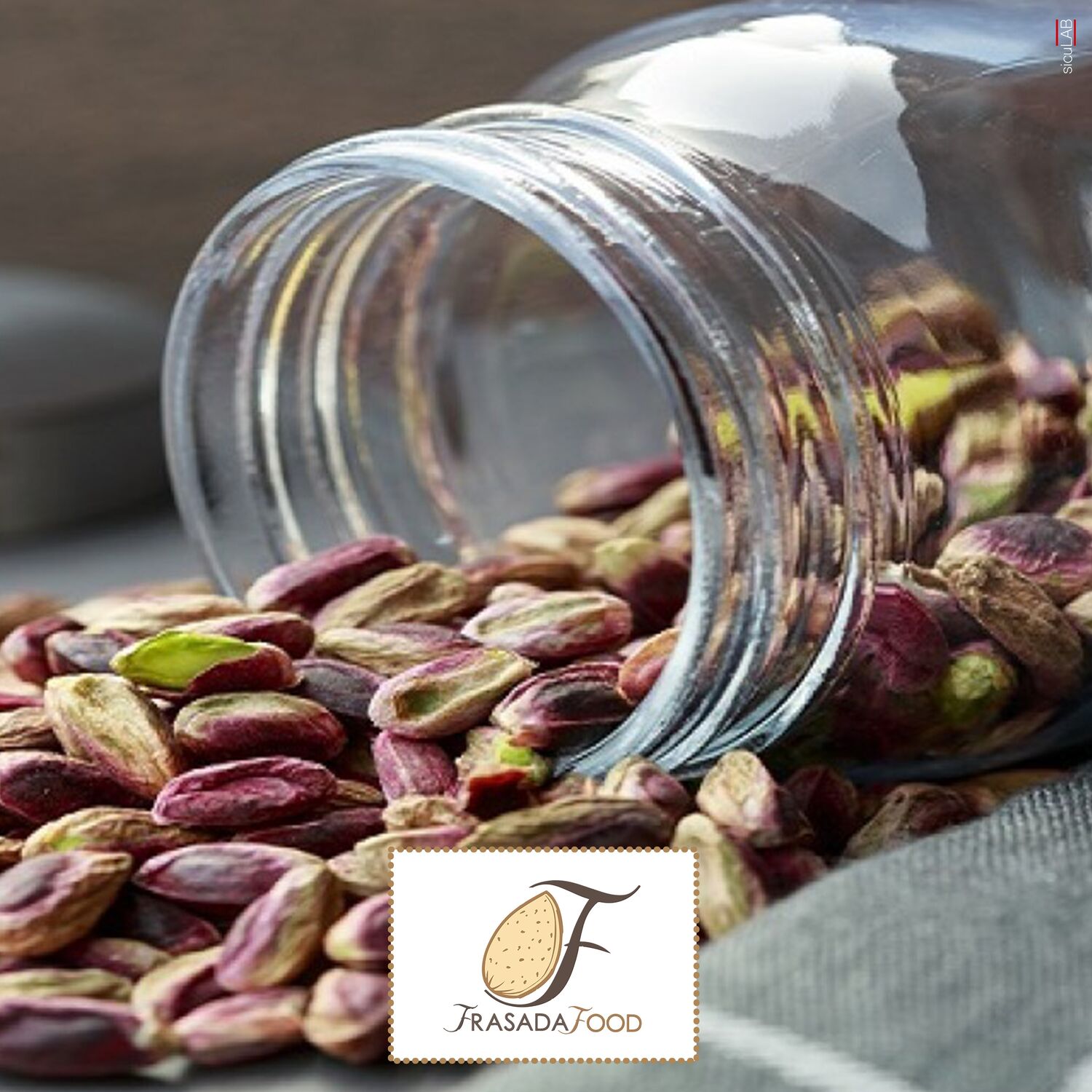 Sicilian raw shelled pistachio (Vacuum envelope 100 gr)