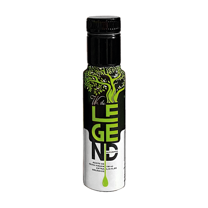 WE, THE LEGEND - HOJIBLANCA organic extra virgin olive oil - 100ml glass bottles
