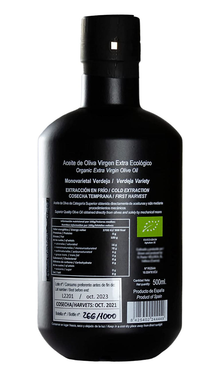 En Octubre Olivares de Altomira 500ml (Organic Extra Virgin Olive Oil/Limited edition/Cold pressed)