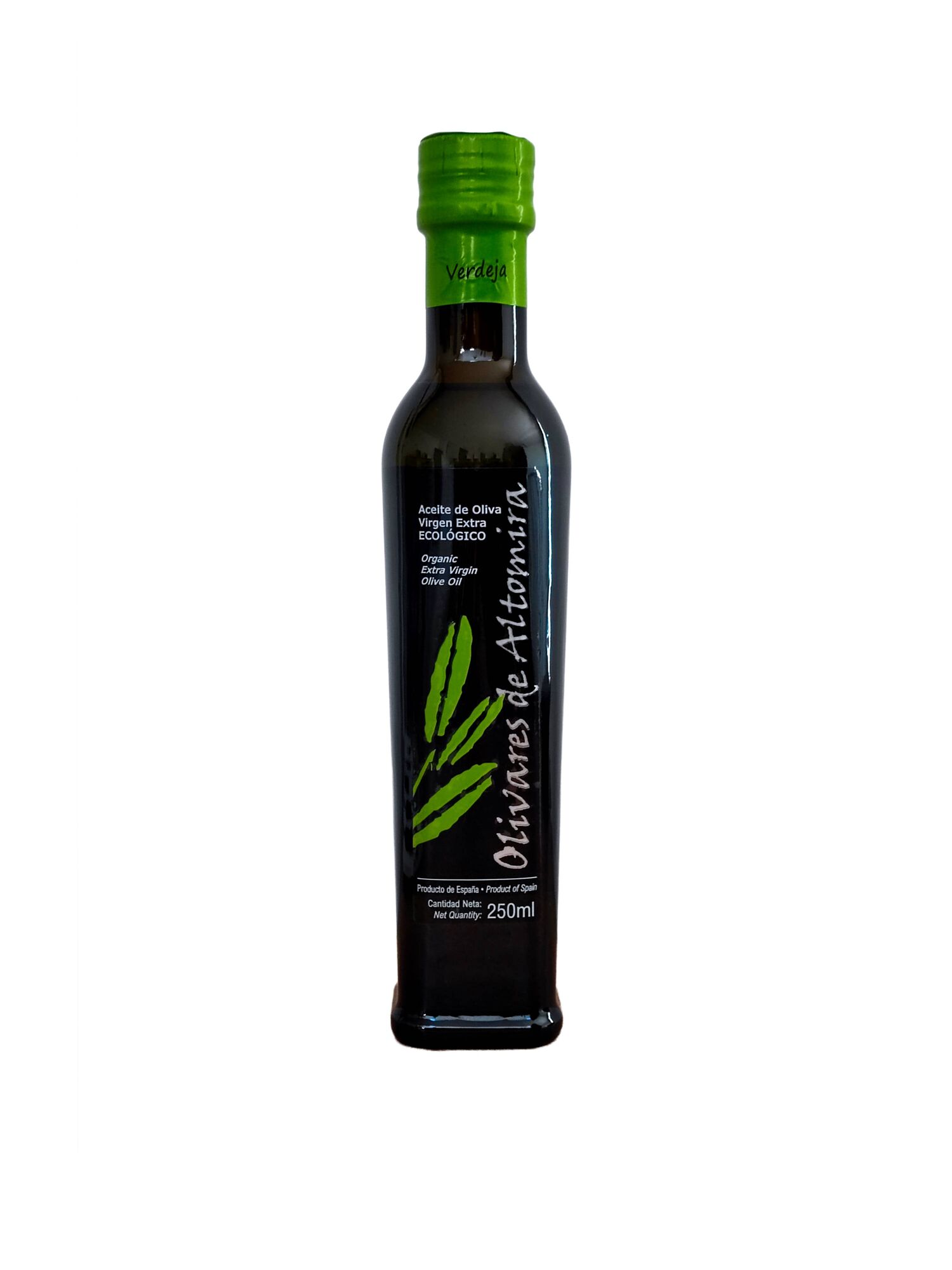 Organic Extra Virgin Olive Oil 250 ml. PDO La Alcarria.