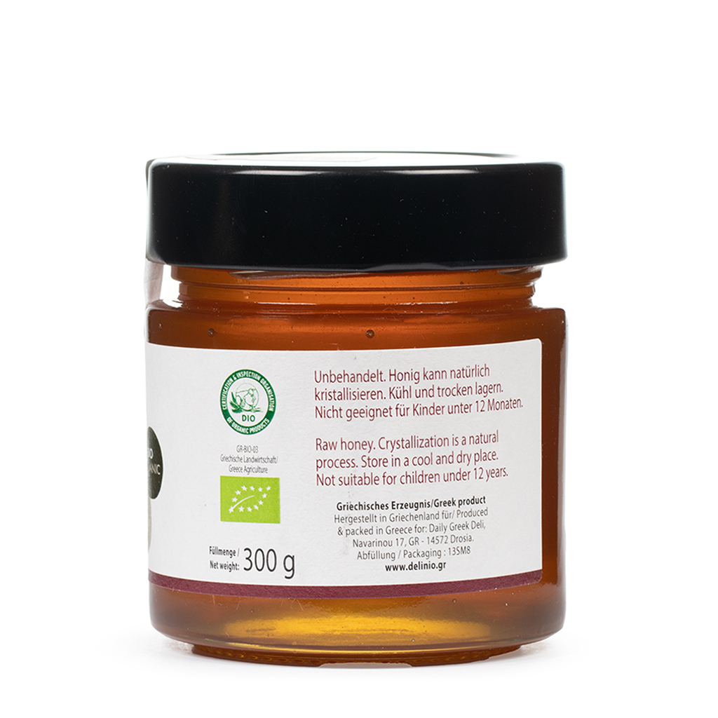 Thyme Honey, organic, 300 gr