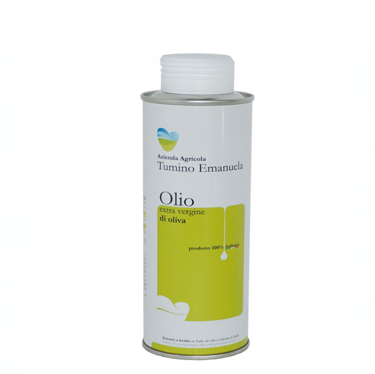 Extra Virgin Olive Oil Tonda Iblea - Chiaramonte Gulfi - Ragusa - Sicily - Anti-release oil bottle 500 ml
