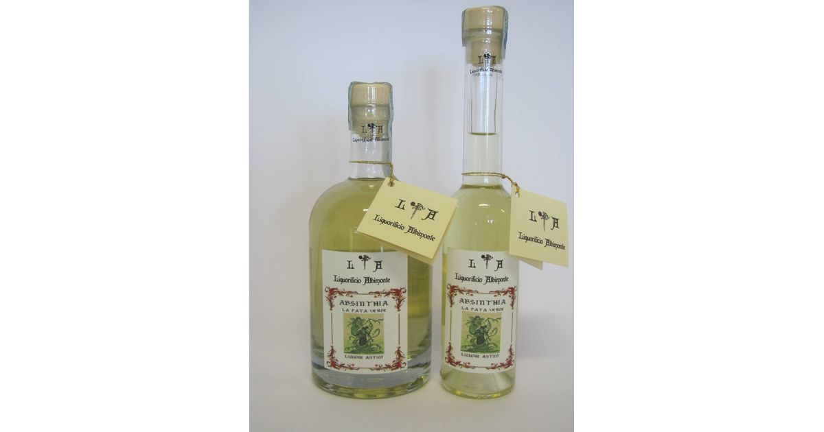 Absinthia la fata verde liquore a base di Assenzio da ricetta antica  bottiglia da 50 cL - Saludecio - Wikifarmer