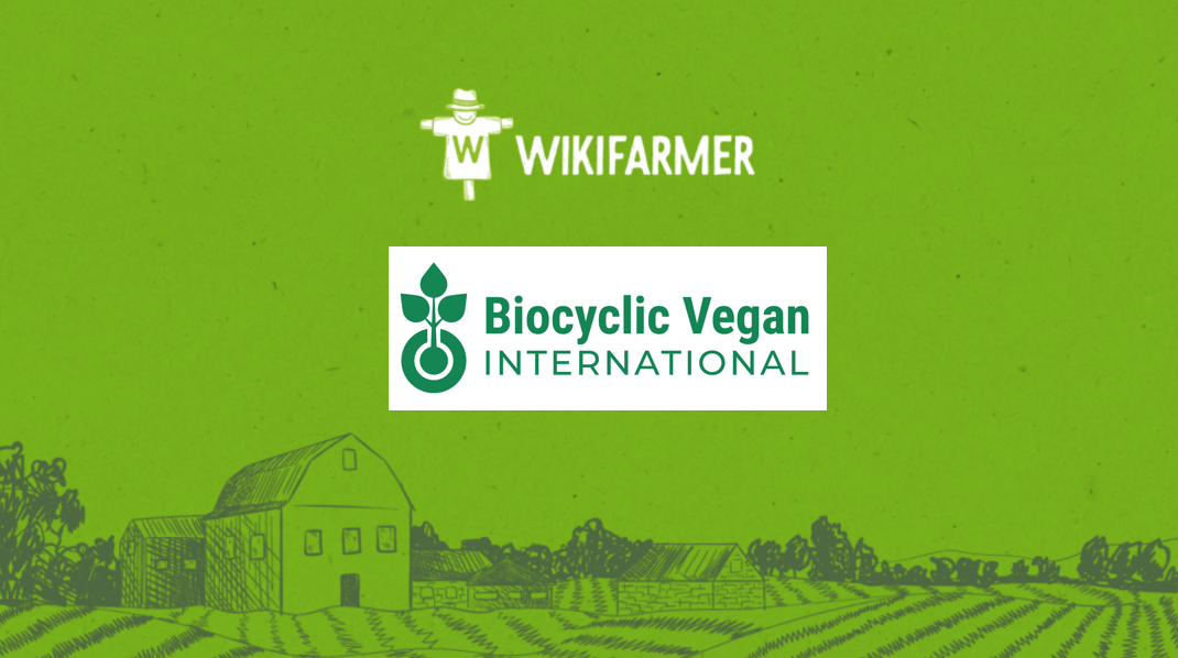 Partnership between Wikifarmer and Biocyclic Vegan International