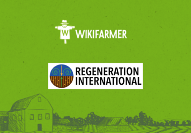 Partnership between Wikifarmer and Regeneration International