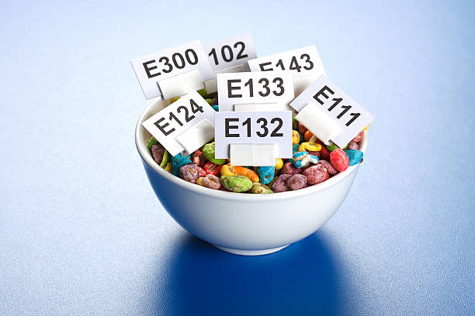 Étiquetage des additifs alimentaires dans l'UE.