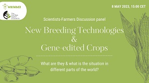 New breeding technologies and gene-edited crops