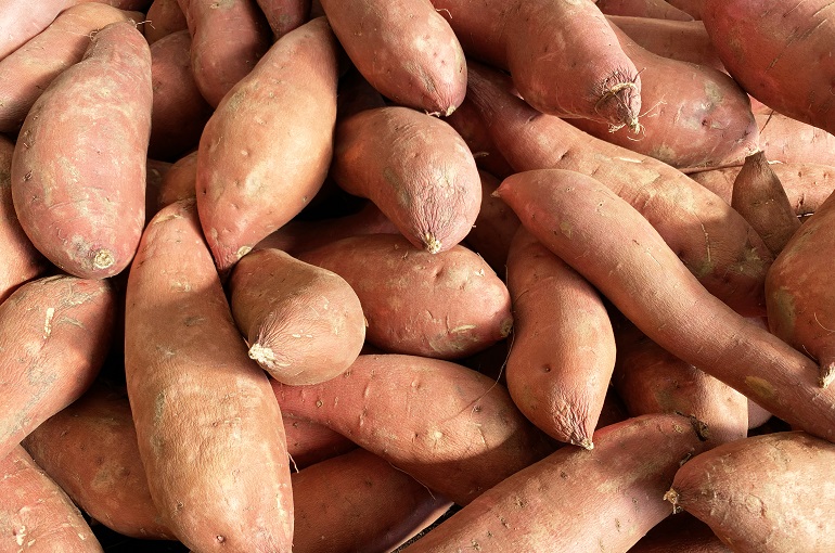 Anleitung zur Herstellung von Süßkartoffelscheiben
