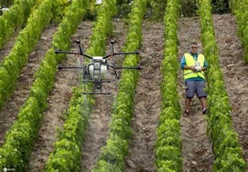 drones in smart farming 