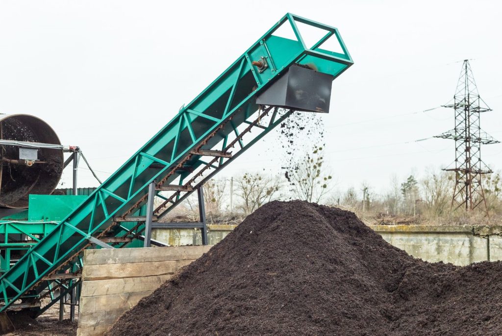 How does Industrial composting work